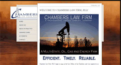 Desktop Screenshot of chambers-law-firm.com